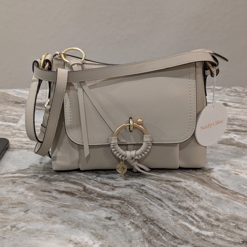 See By Chloe Cream Leather Bag - Picture 3 of 13